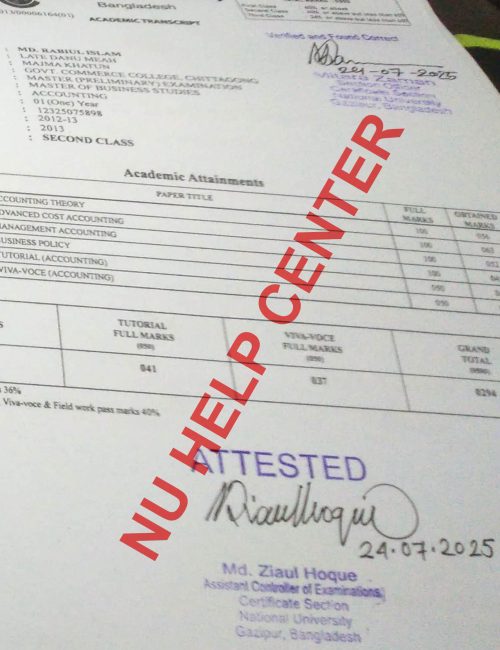 Apostille-Attestation